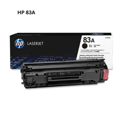 HP 83A Black Original LaserJet Toner Cartridge (CF283A)