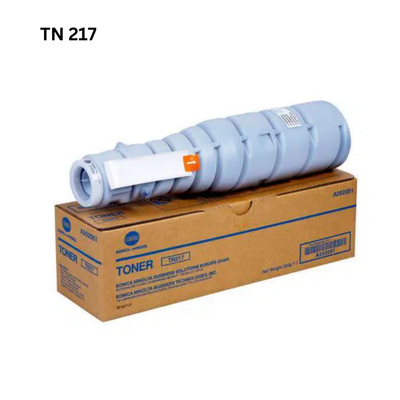 2 Konica Minolta TN217 Black Toner Cartridge