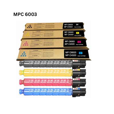 Ricoh MPC 6003 Toner Cartridge Set