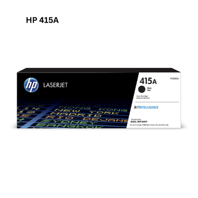 6 HP 415A Black Original LaserJet Toner Cartridge (W2030A)