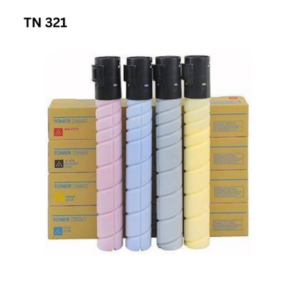 Konica Minolta TN321 Toner Cartridge Set (CMYK)